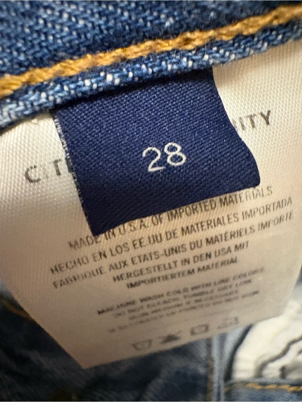Citizens Of Humanity Light Blue Boyfriend Cargo Jeans - Picture 10 of 10